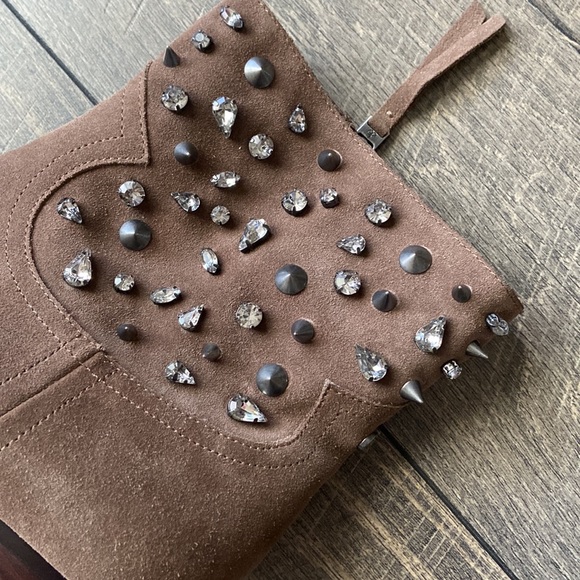 Sam Edelman Avril Embellished Ankle Boots - Picture 4 of 14